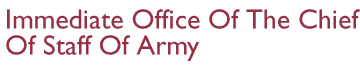 Office of the Chief of Staff of the Army Logo