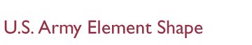 U.S. Army Element SHAPE Logo