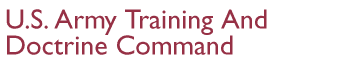 U.S. Army Training and Doctrine Command Logo