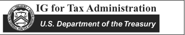 Office of the Inspector General for Tax Administration Logo