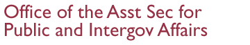 Office of the Assistant Secretary for Public and Intergovernmental Affairs Logo